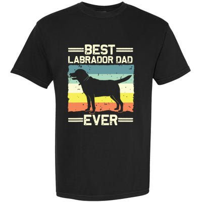 Labrador For Men Dad Black Lab Yellow Labrador Retriever Garment-Dyed Heavyweight T-Shirt