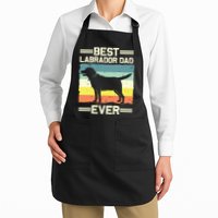 Labrador For Men Dad Black Lab Yellow Labrador Retriever Apron