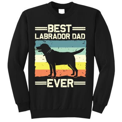 Labrador For Men Dad Black Lab Yellow Labrador Retriever Sweatshirt