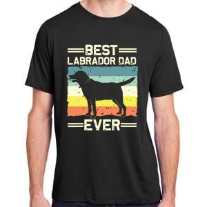 Labrador For Men Dad Black Lab Yellow Labrador Retriever Adult ChromaSoft Performance T-Shirt