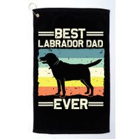 Labrador For Men Dad Black Lab Yellow Labrador Retriever Golf Towel