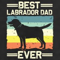 Labrador For Men Dad Black Lab Yellow Labrador Retriever Golf Towel