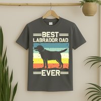 Labrador For Men Dad Black Lab Yellow Labrador Retriever T-Shirt