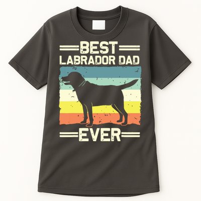 Labrador For Men Dad Black Lab Yellow Labrador Retriever Tall T-Shirt