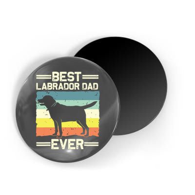 Labrador For Men Dad Black Lab Yellow Labrador Retriever Magnet