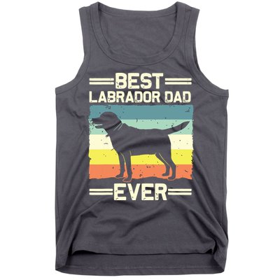 Labrador For Men Dad Black Lab Yellow Labrador Retriever Tank Top