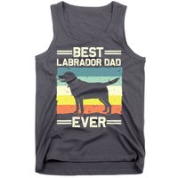 Labrador For Men Dad Black Lab Yellow Labrador Retriever Tank Top