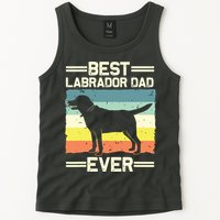 Labrador For Men Dad Black Lab Yellow Labrador Retriever Tank Top