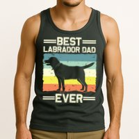Labrador For Men Dad Black Lab Yellow Labrador Retriever Tank Top