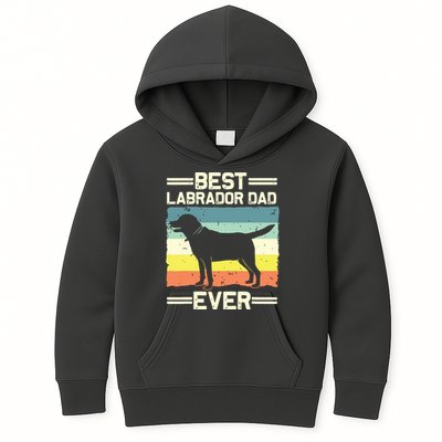 Labrador For Men Dad Black Lab Yellow Labrador Retriever Kids Hoodie