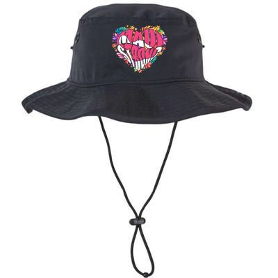 Love For Maui Hawaii Heart Flowers Ocean Beaches Legacy Cool Fit Booney Bucket Hat