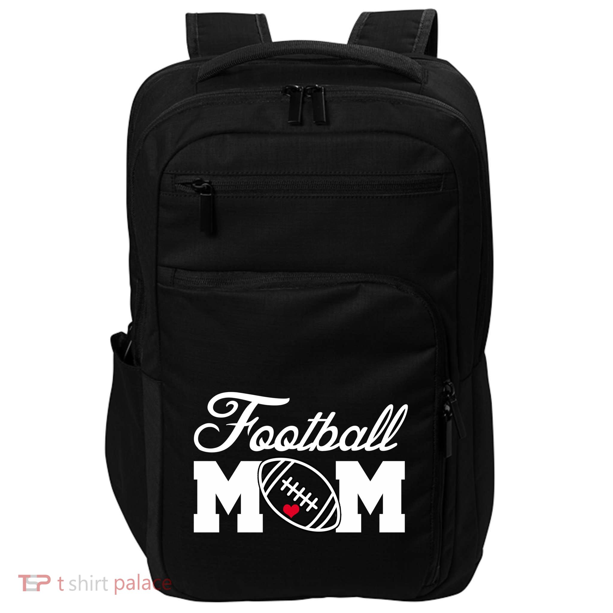 Love Football Mom Cute Gameday Impact Tech Backpack