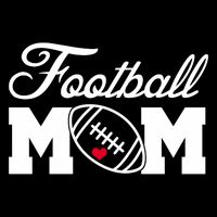 Love Football Mom Cute Gameday Drawstring Bag