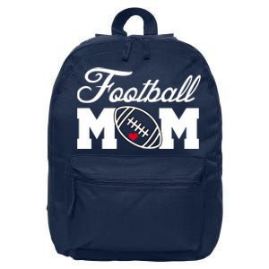 Love Football Mom Cute Gameday 16 in Basic Backpack