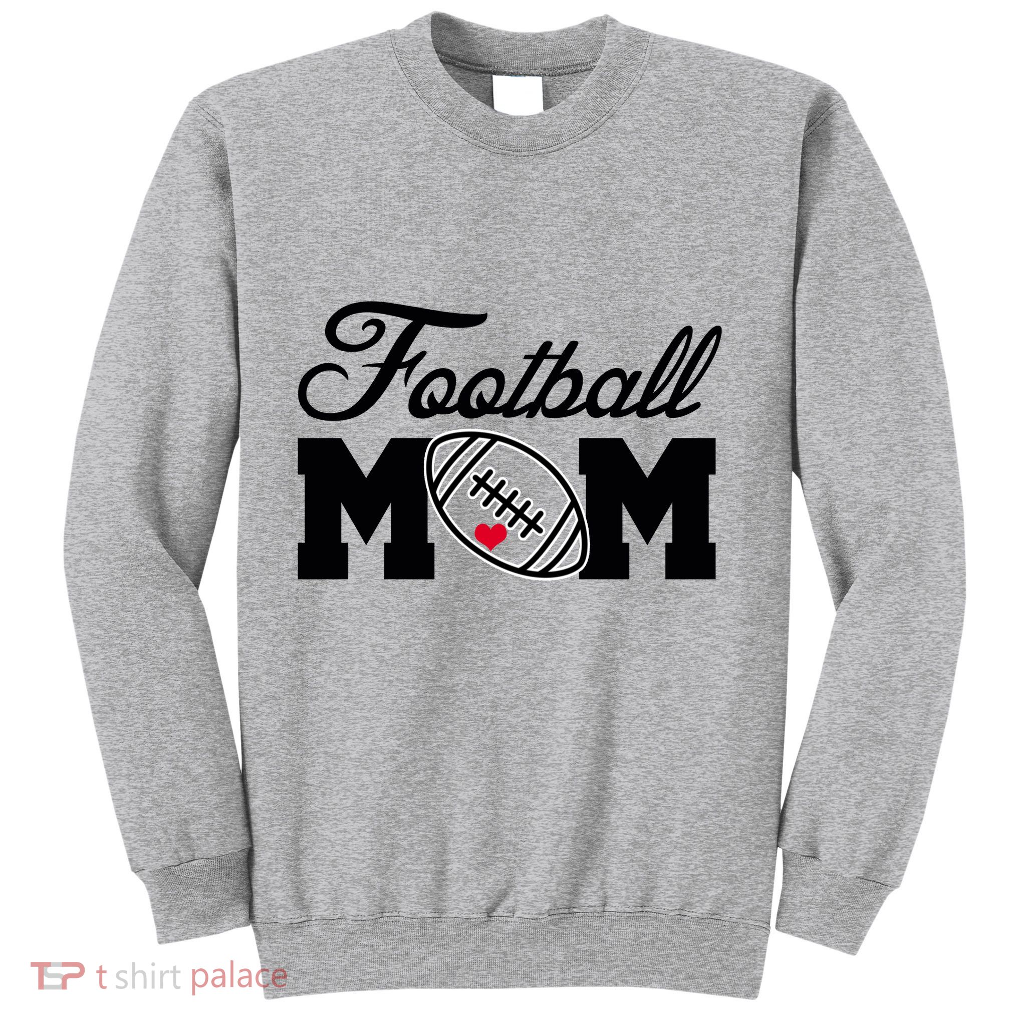 Love Football Mom Cute Gameday Sweatshirt