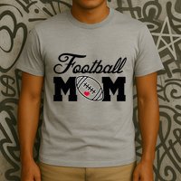 Love Football Mom Cute Gameday T-Shirt