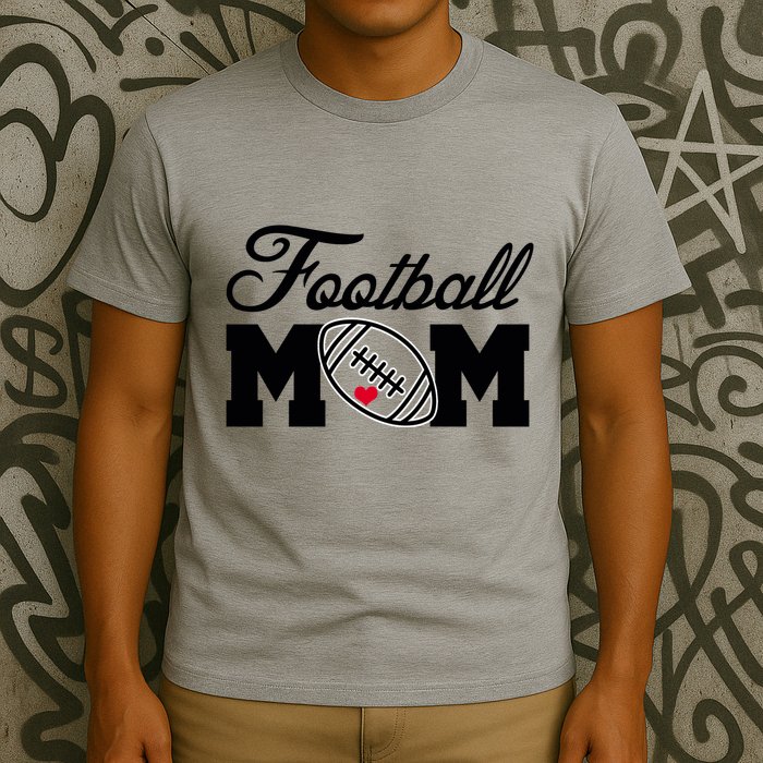 Love Football Mom Cute Gameday T-Shirt