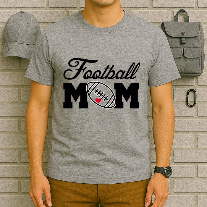 Love Football Mom Cute Gameday T-Shirt