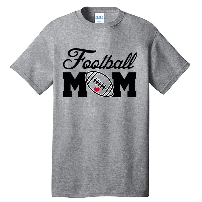 Love Football Mom Cute Gameday Tall T-Shirt