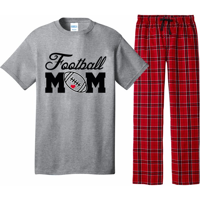 Love Football Mom Cute Gameday Pajama Set