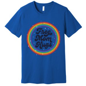 Lgbtq Free Mom Hugs Pride Lgbt Ally Rainbow MotherS Day Gift Premium T-Shirt