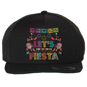 Lets Fiesta Mexico Wool Snapback Cap