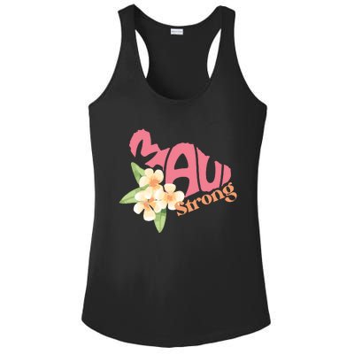 Lahaina Fires Maui Wildfire Relief Maui Strong Ladies PosiCharge Competitor Racerback Tank