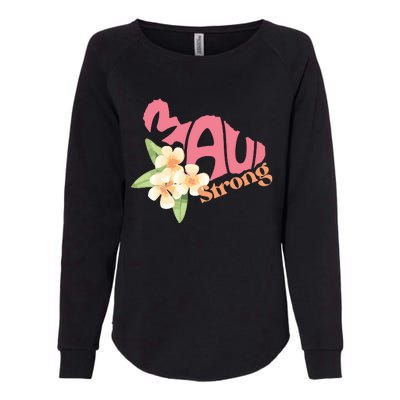 Lahaina Fires Maui Wildfire Relief Maui Strong Womens California Wash Sweatshirt