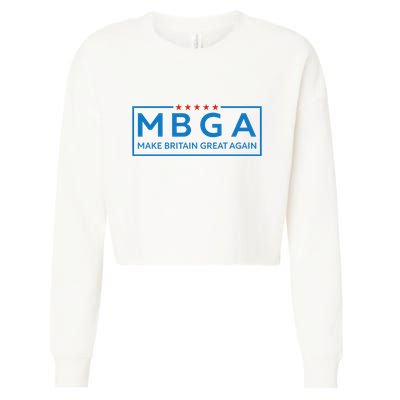 Laurence Fox Mbga Make Britain Great Again Cropped Pullover Crew