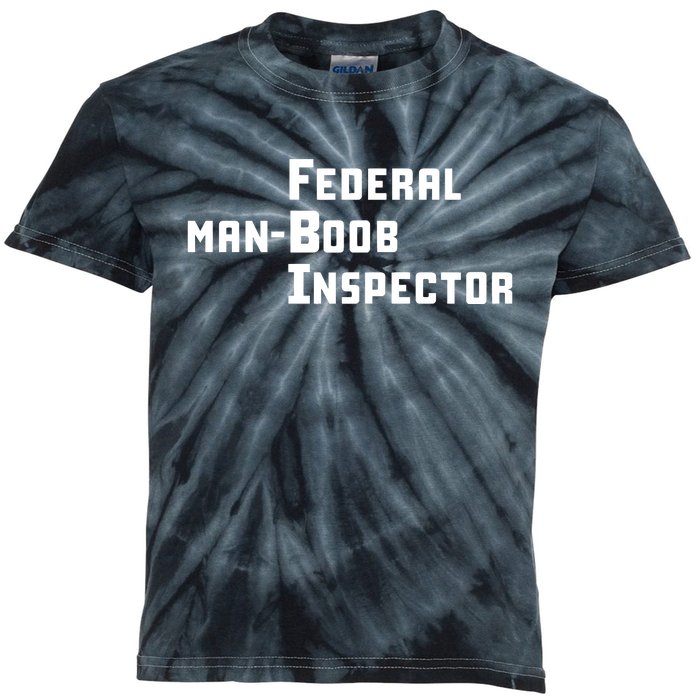 Limited Federal Manboob Inspector Kids Tie-Dye T-Shirt