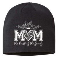 Loving Floral Mom Heart Sustainable Beanie