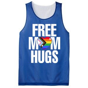 Lgbtq Free Mom Hugs Pride Lgbt Ally Rainbow Proud Mom Funny Gift Mesh Reversible Basketball Jersey Tank