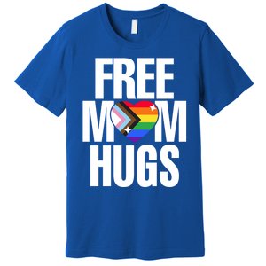 Lgbtq Free Mom Hugs Pride Lgbt Ally Rainbow Proud Mom Funny Gift Premium T-Shirt