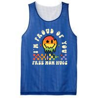 Lgbtq Free Mom Hugs Pride Month Lgbt Retro Groovy Great Gift Mesh Reversible Basketball Jersey Tank