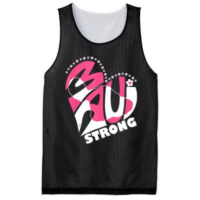 Love For Maui Hawaii Heart Flowers Ocean Beaches Strong Mesh Reversible Basketball Jersey Tank