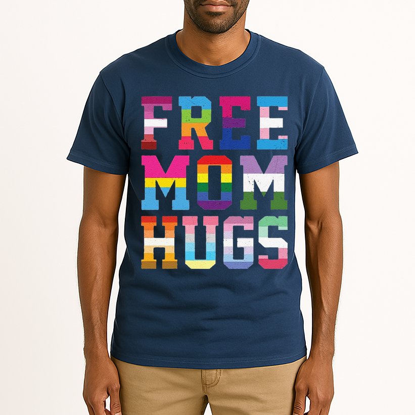 Lgbtq+ Free Mom Hugs Tall T-Shirt
