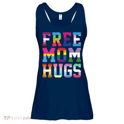 Lgbtq+ Free Mom Hugs Ladies Essential Flowy Tank