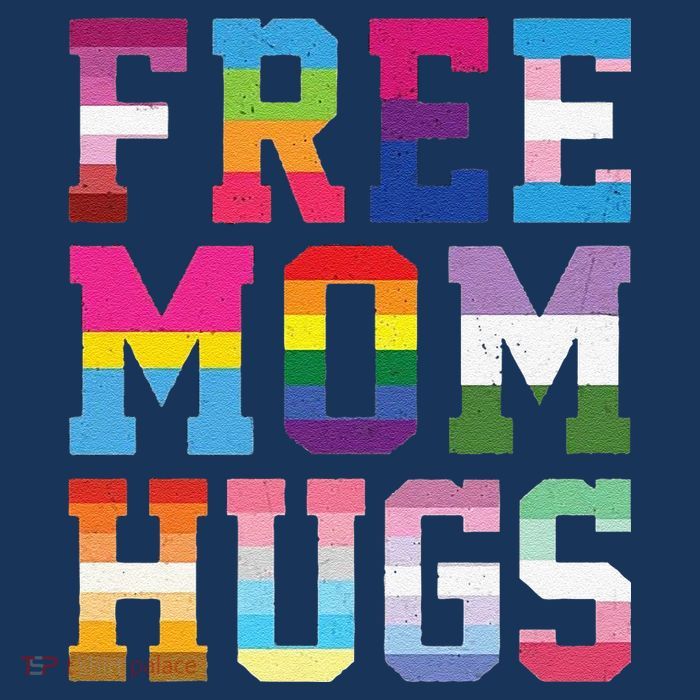 Lgbtq+ Free Mom Hugs Kids T-Shirt