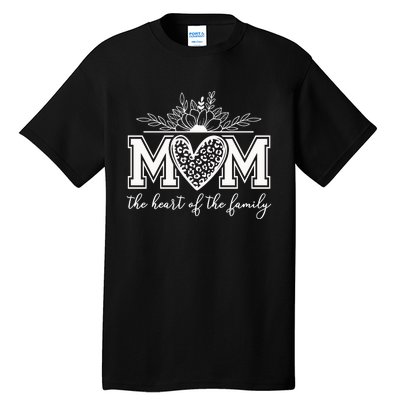 Loving Floral Mom Heart Tall T-Shirt