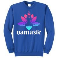 Lotus Flower Namaste Yoga Gift Sweatshirt