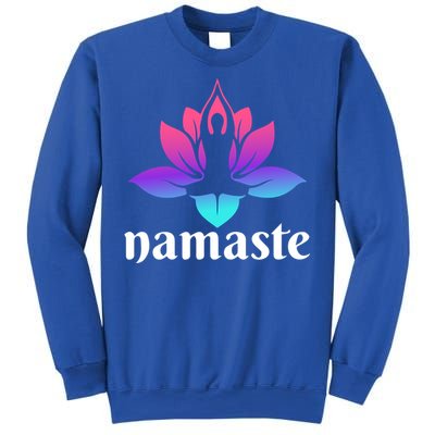 Lotus Flower Namaste Yoga Gift Sweatshirt