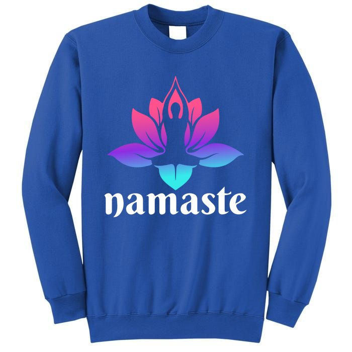 Lotus Flower Namaste Yoga Gift Sweatshirt