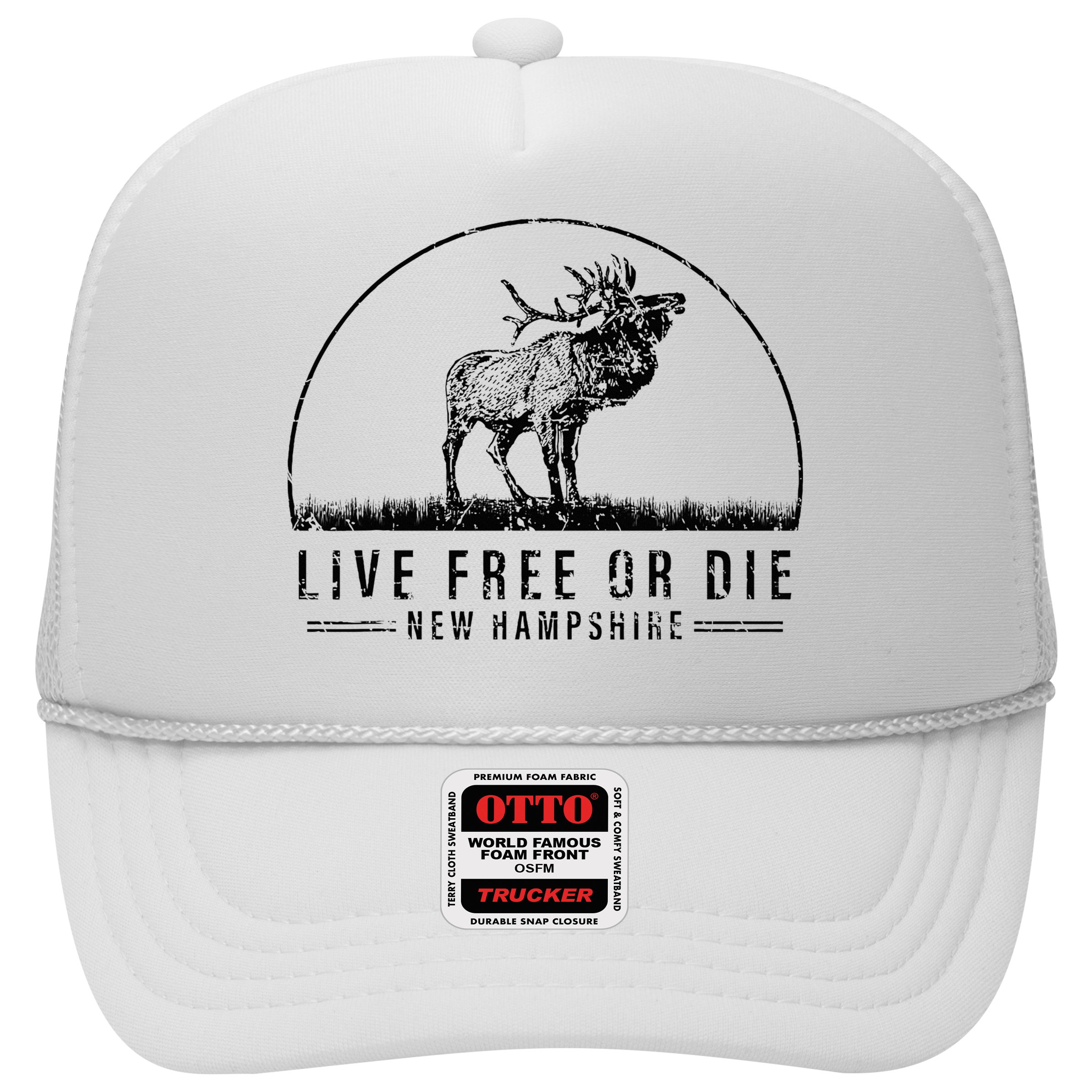 Live Free Or Die New Hampshire Nature Vintage Hat