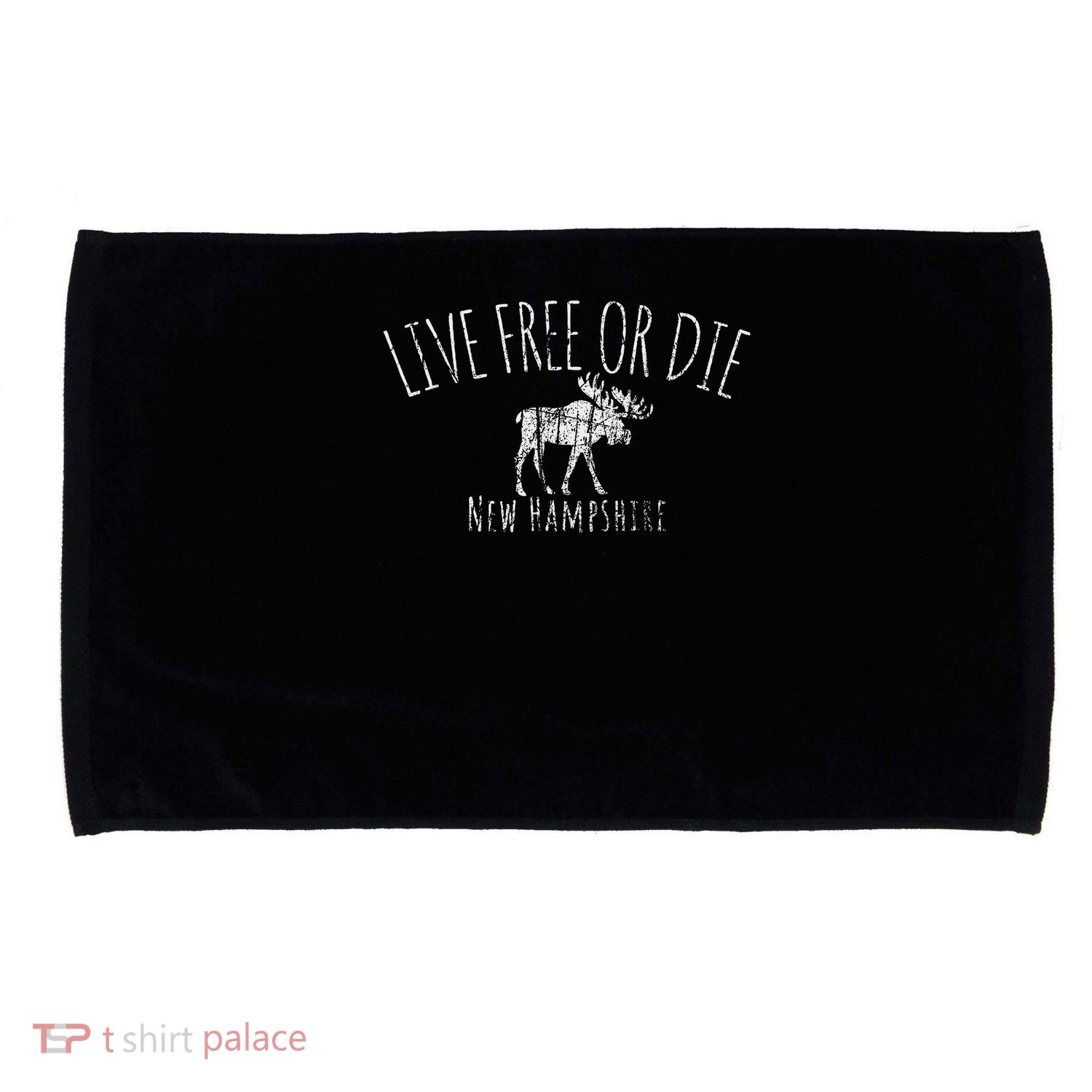 Live Free Or Die New Hampshire Microfiber Hand Towel