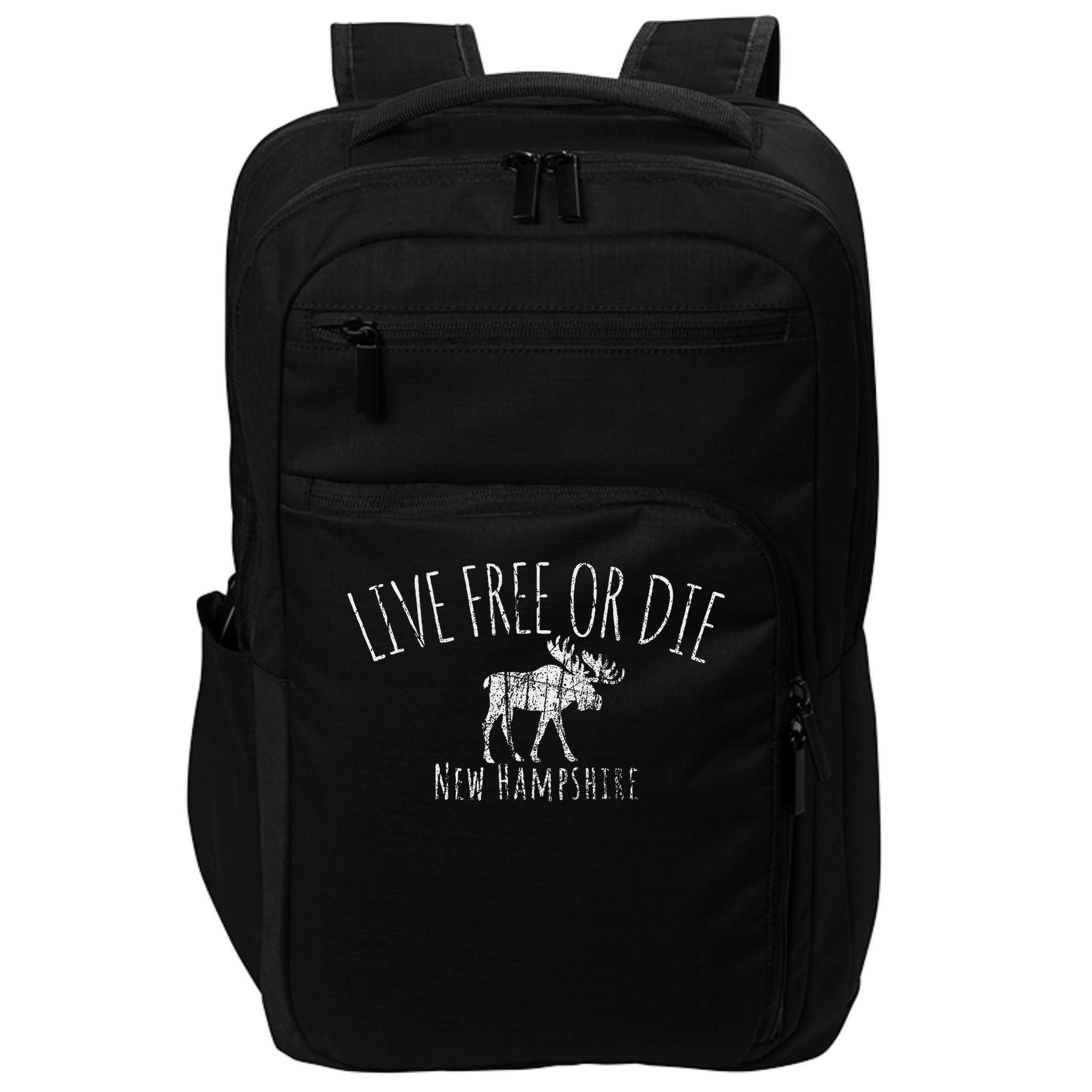 Live Free Or Die New Hampshire Impact Tech Backpack