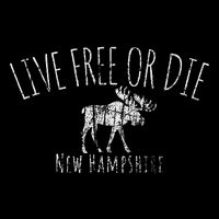 Live Free Or Die New Hampshire 16 in Basic Backpack