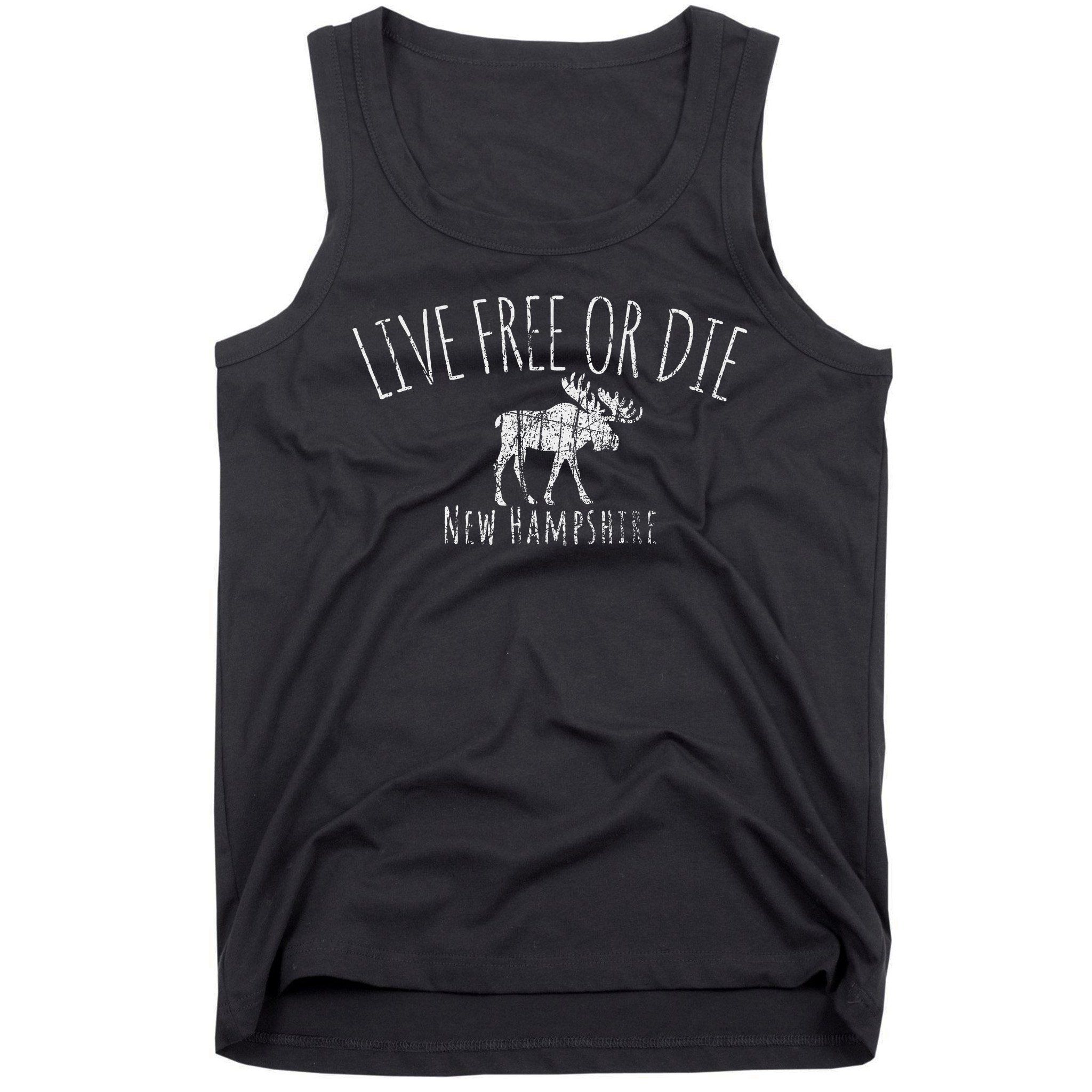 Live Free Or Die New Hampshire Tank Top