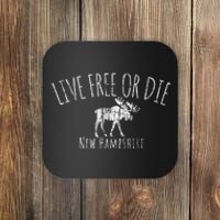 Live Free Or Die New Hampshire Coaster