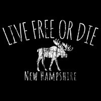 Live Free Or Die New Hampshire Drawstring Bag