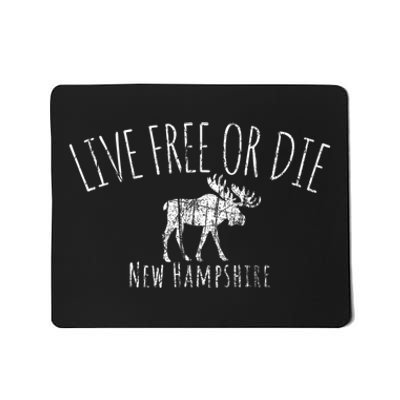 Live Free Or Die New Hampshire Mousepad